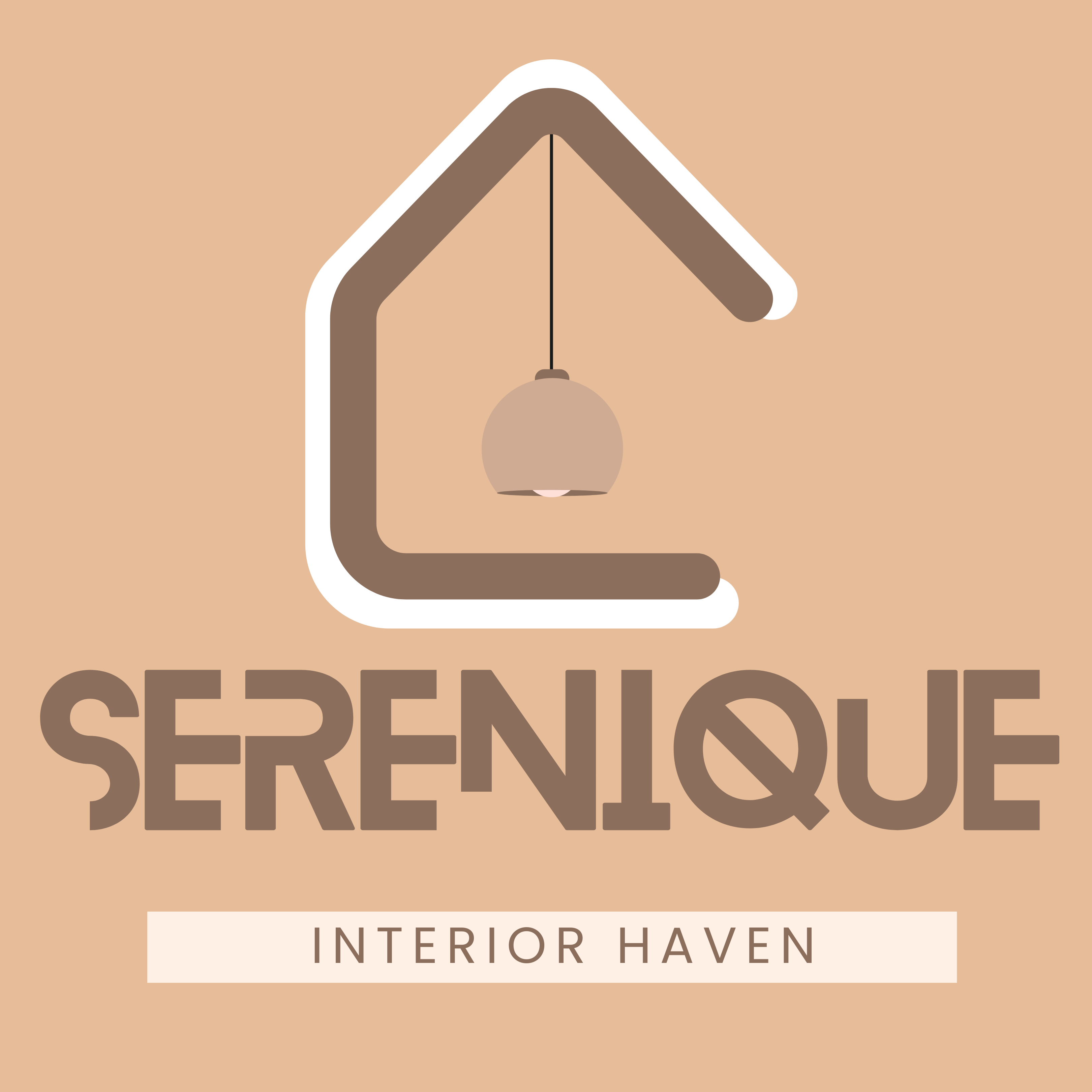 Cozy modern living room with Filipino woven accents — Serenique Interior Haven installation